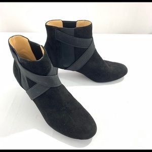 Cole Haan Nike Air Black strappy ankle boots